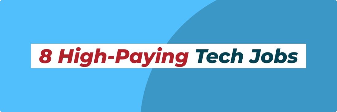 8 high paying tech job