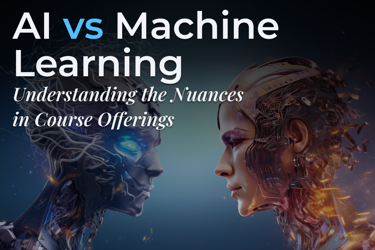 AI vs ML course learning