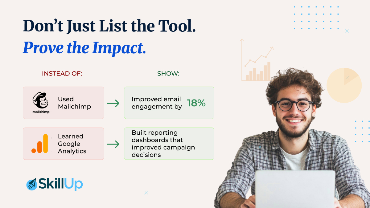 Don’t Just List the Tool. Prove the Impact.