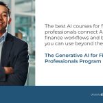 AI Courses for Finance Professionals: Skills, Tools and Learning Paths in 2026