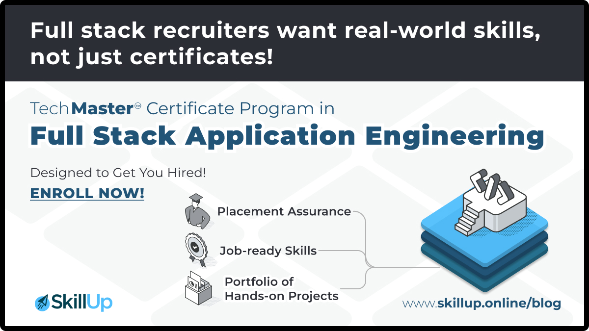 Certificate in Full Stack Application Engineering