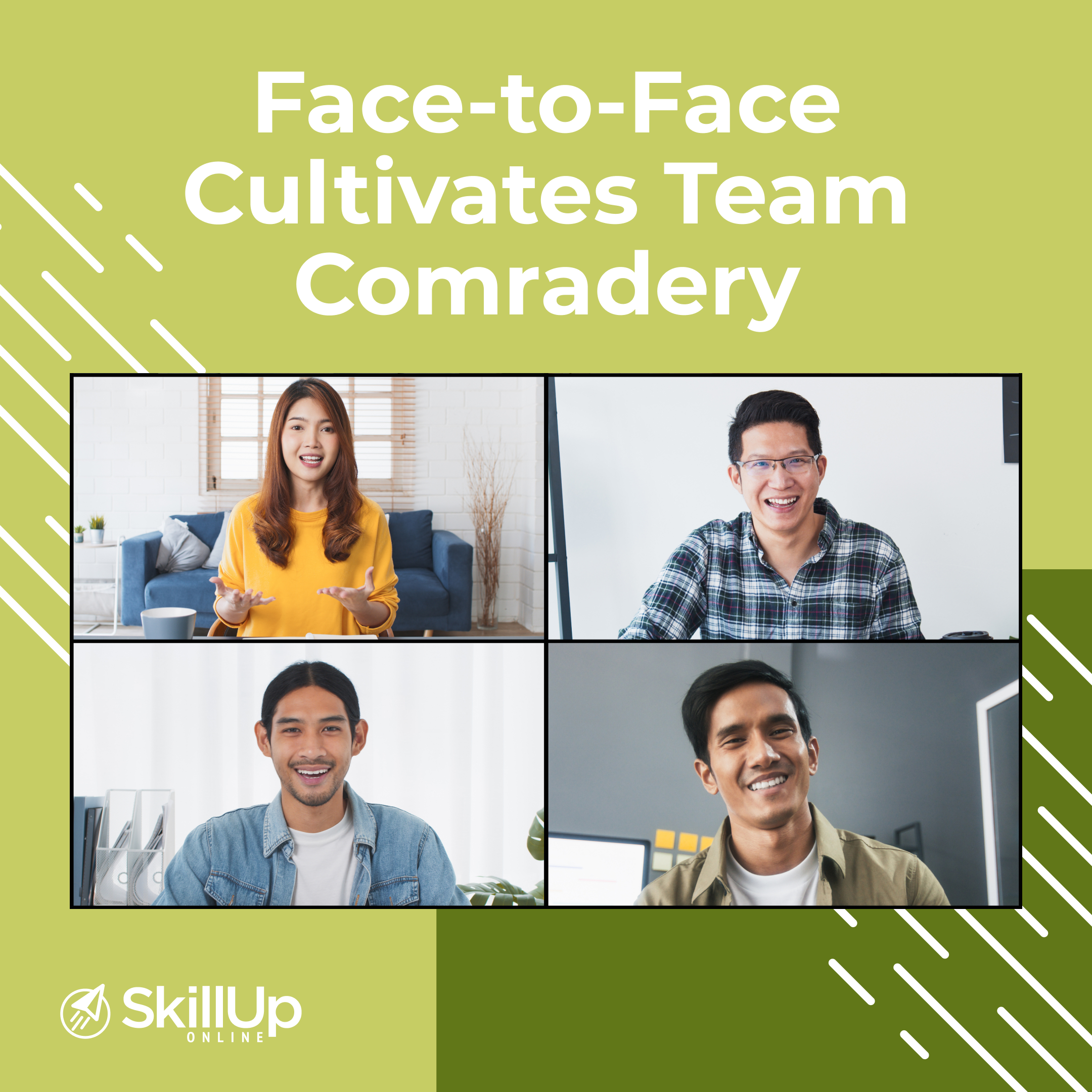 Face-to-Face Interaction Cultivates Team Comradery