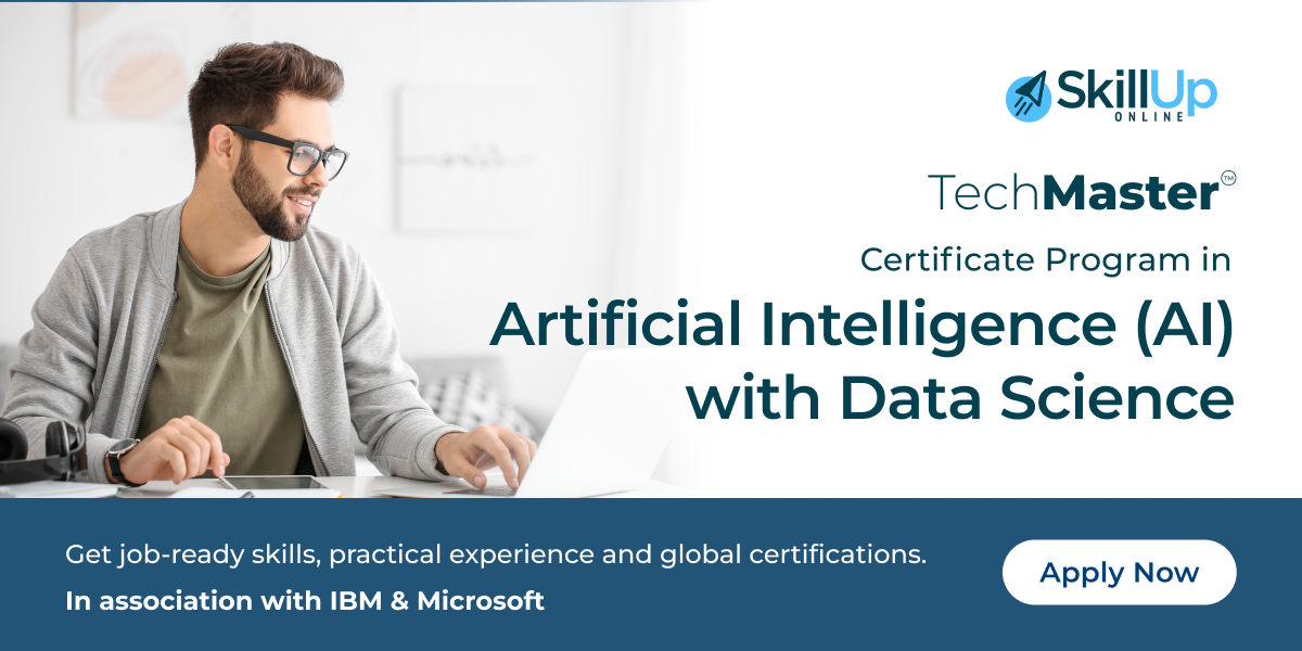 artificial intelligence with data science course