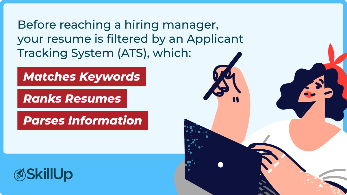 before reaching hiring manager your resume is filtered by an applicant tracking system