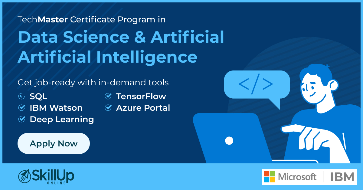  data science and artificial intelligence certificate