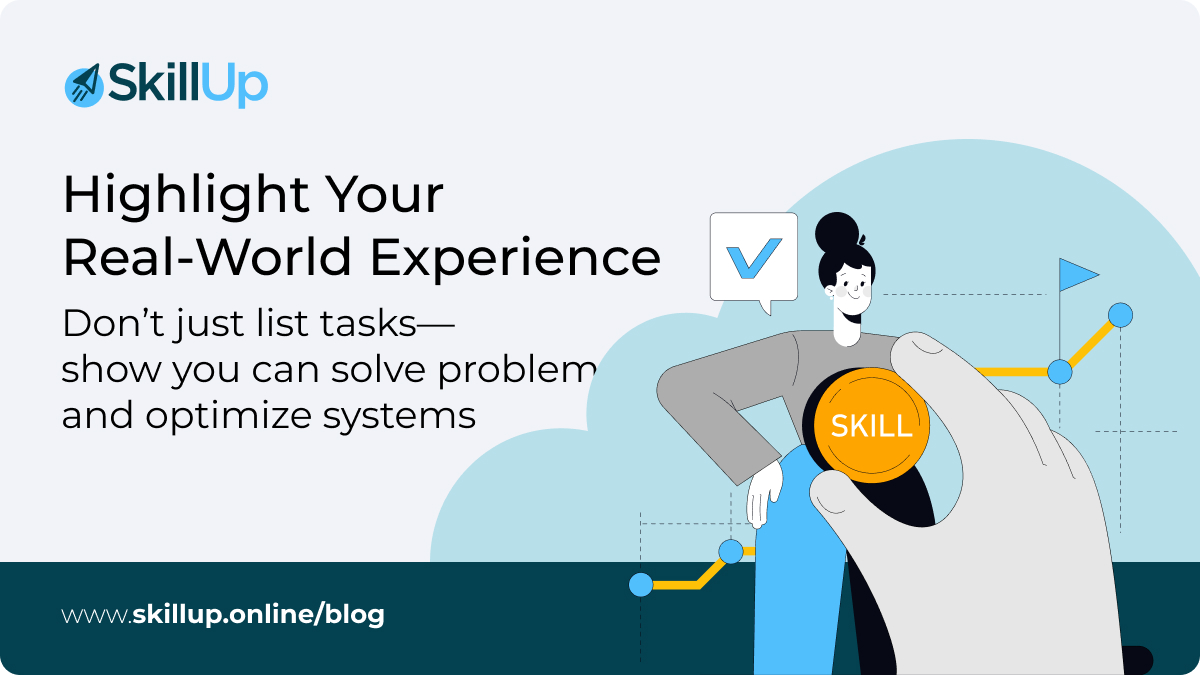 highlight your real world devops experience
