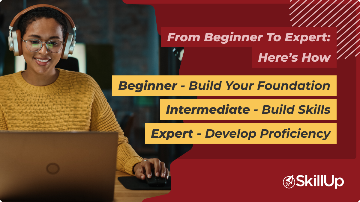 how to built from beginner to advanced as a data analytics