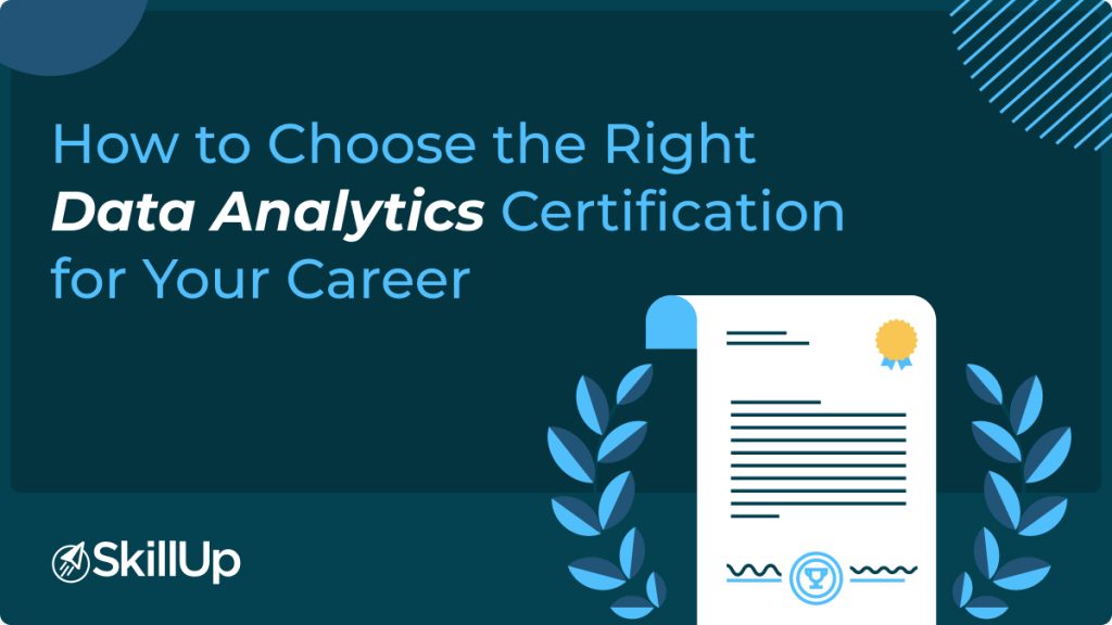 how to choose the right data analytics certification