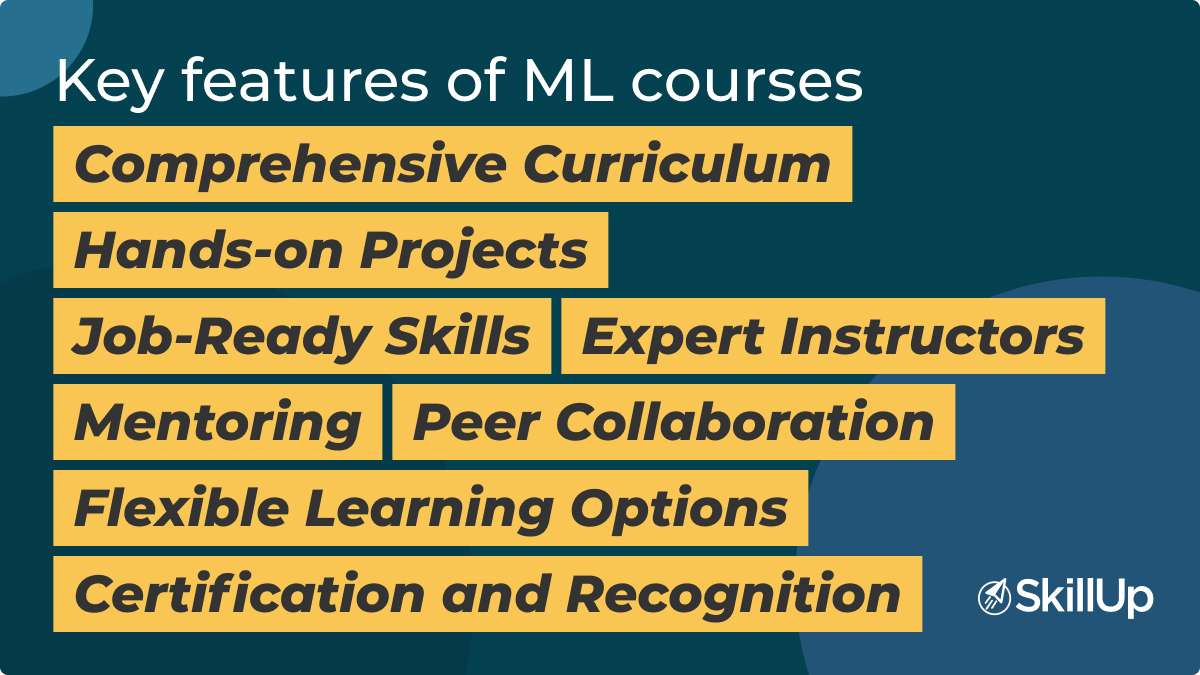 key features of machine learning course