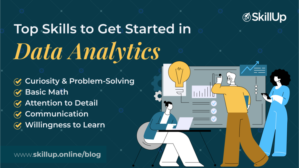 top skills to get started in data analytics